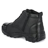 VPSC Pure Leather Ankle Police Boot With Zip Boots For Men (Model- Rockey)