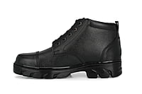 Pure Leather Ankle Police Boots For Men (Model-Hi-Tech)