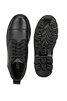 Pure Leather Ankle Police Boots For Men (Model-Hi-Tech)